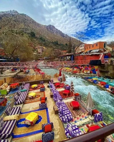 Ourika Valley day trip from Marrakech — lush valley and traditional Berber villages